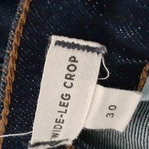 A pair of Madewell jeans,  size 30,wide-open crop